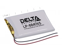 Аккумулятор литий-полимерный призматический Delta LP-884765