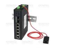 Коммутатор с PoE Gigabit Ethernet OSNOVO SW-80402/ILS(port 90W,180W)