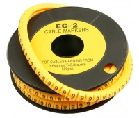 Маркер для кабеля CABEUS EC-2-9 (7430c) (500 шт)
