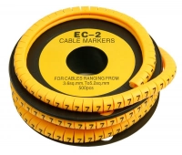 Маркер для кабеля CABEUS EC-2-7 (7428c) (500 шт)