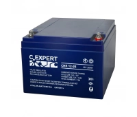 Аккумулятор герметичный свинцово-кислотный EXPERT C.EXPERT CHR 12-26