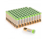 Алкалиновые батарейки AA GP Batteries GP 15A-2CRVS80, упак. 80 шт.