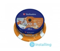 Компакт диск CD / DVD / BD Verbatim 43538
