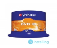 Компакт диск CD / DVD / BD Verbatim 43548
