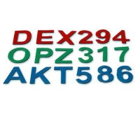 Магниты буквы 2x3 AS102