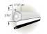 Экран ручной настенно-потолочного крепления Draper Luma NTSC (3:4) 213/84